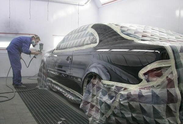 покраска автомобиля фото