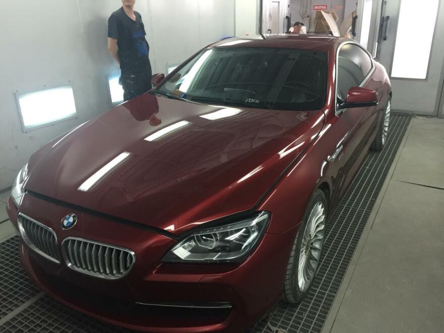 Фото результата керамического покрытия БМВ