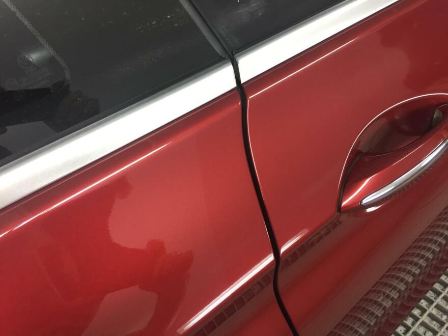 Фото крыла с керамикой БМВ