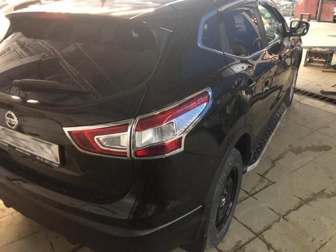 Nissan Qashqai фото сзади после восстановления кузова в АвтосервисПрофи