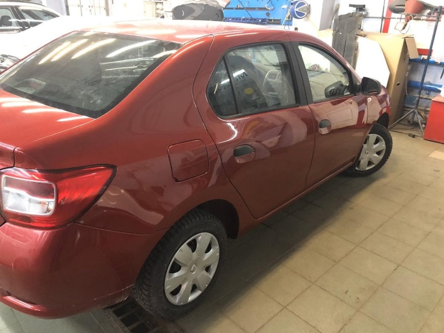 Фото ремонта Renault Logan